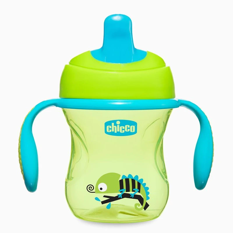 لیوان آبمیوه خوری کودک سوپاپ دار 200 میل چیکو